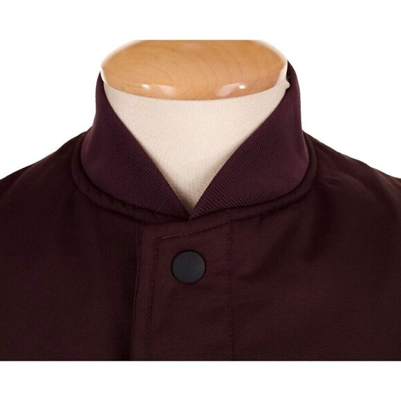 Y-3 Yohji Yamamoto Ch2 Gfx Bomber Jacket XS Mens Burgundy YS Adidas NWT - Picture 3 of 16